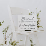 Reserved In Loving Memory | THE KENNY