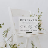 Reserved In Loving Memory | THE KENNY